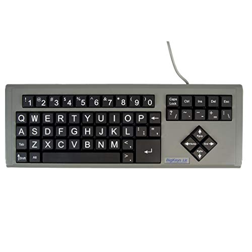 AbleNet BigKeys LX Large Print Computer Keyboard USB Wired...