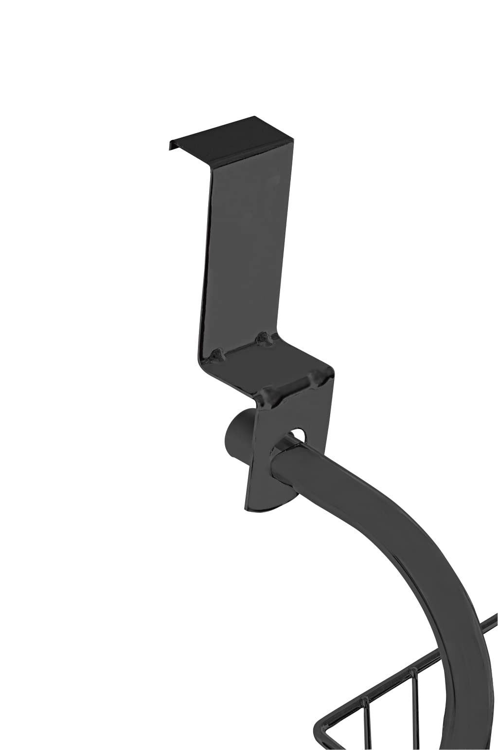 WENKO Scarpiera per sportello, scaffale con 6 ripiani per 18 paia di scarpe da appendere allo sportello, conservazione e organizzazione in tutta la casa, 59 x 151 x 14 cm, metallo rivestito a polvere