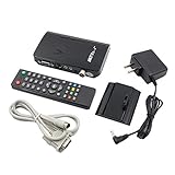 MERISHOPP LCD Vga External Tv Pc Box Digital Program Receiver Tuner 1080P HDTV Monitor
