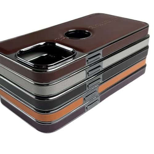 VURIOZZ Back Cover for iPhone 17Pro Max Tronzo Luxury Premium PU