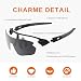 suoso Fahrradbrille Herren Damen Sportbrille Sonnenbrille,1