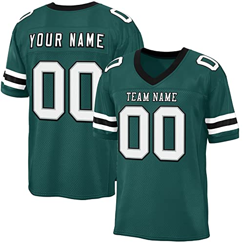 Custom Football Jersey Personalized Stitched Letters Number,Practice Football Uniform For Adult Youth S-7Xl #TOP6