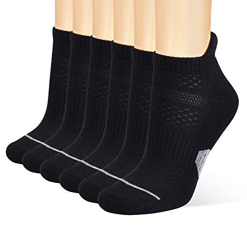 Image of Ankle Socks Women's and Mens - 6 /10 Pairs Low Cut Tab & No Show Athletics Running Socks