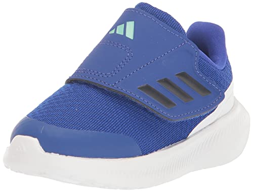 adidas unisex-child Run Falcon 3 Lucid Blue/Ink/White 5