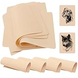TONBAO 15 Stück Tattoo Übungshaut Professionelle Tattoo Haut und Kunsthaut 19x14cm Doppelseitig Bedruckbare Fake Skin 1mm Stärke für Anfänger und Profis