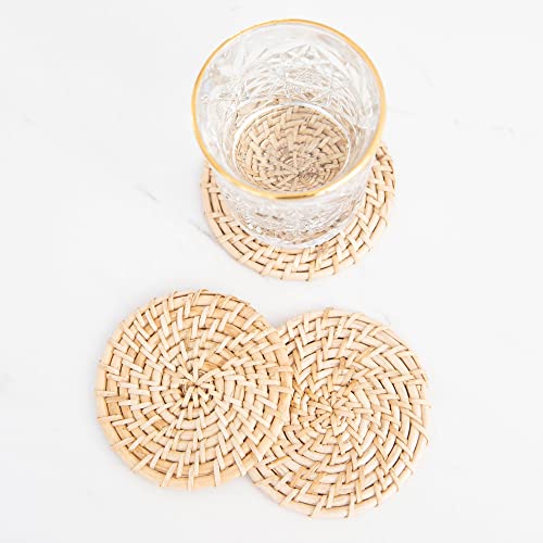 Dessous de verre Canne de marche Kuno lot de 8 avec support pratique pour table - 4