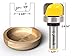 YONICO 14959 1-1/8-Inch Diameter Bowl & Tray Template Router Bit 1/2-Inch Shank