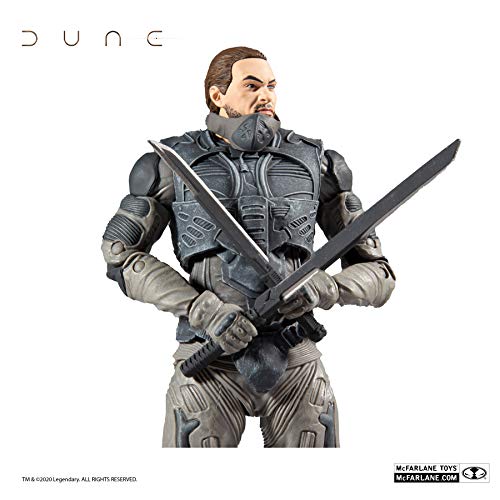 Mcfarlane Toys Dune Duncan Idaho 7-Inch Action Figure With Build-A Glossu ‘Beast’ Rabban Figure Parts, Multicolor #TOP1