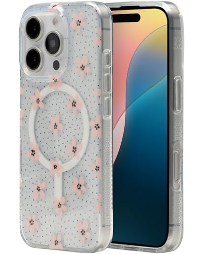 Coque iPhone 16 Pro fleurie ZAGG Milan Snap pour sublimer vos photos en terrasse