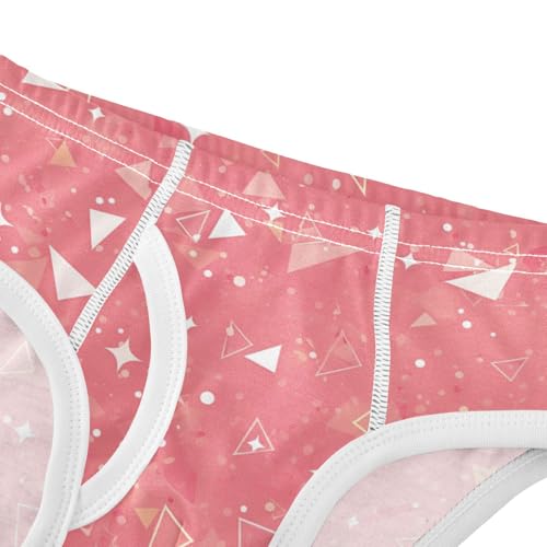 KLL Silver Glitter Pattern Shiny Sparkles Coral Toddler Boy Cotton Underwear Briefs Cute Children Panties4