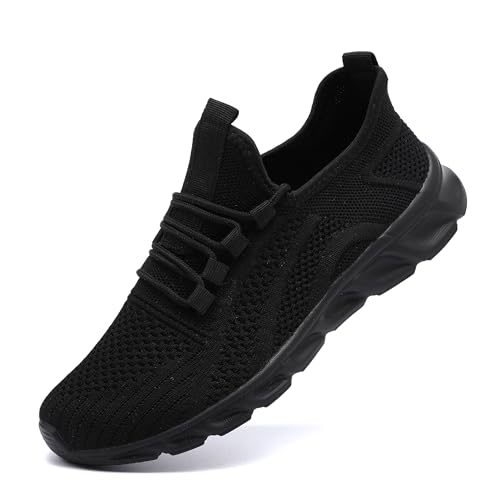 Image of DLWKIPV Womens Slip on Walking Tennis Shoes for Women Work Running Athletic Gym Sports Sneakers Lightweight Casual Shoe
