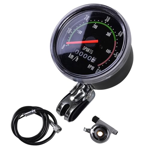 Bike Speedometer, Cycling Computer for 26-27.5 Inch Bikes, Classic Style & Clear for Outdoor