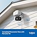 Tapo 3K 5MP Pan/Tilt Indoor/Outdoor Security Camera, Free Person/Vehicle/Baby Cry Detect & 360° Motion Track, Color Night, SD/Cloud, Wrks w/Alexa & Google Home, 2.4 GHz WiFi, HybridCam 360