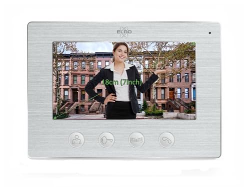 ELRO DV4000-M Zusatzmonitor DV4000- & DV4000IP-Serie │ Video-Türsprechanlage