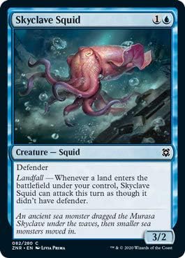 Magic The Gathering - Skyclave Squid - Foil - Zendikar Rising