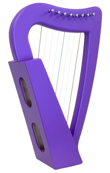 Amazon | Grace Harp リリー ハープ パープル 8弦 ナイロン弦
