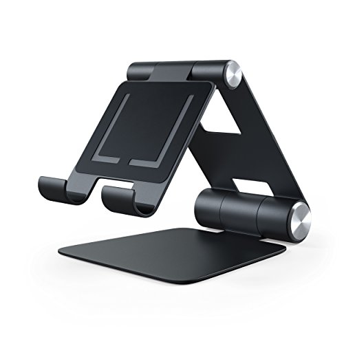 SATECHI R1 Tablet Ständer, Faltbar & Verstellbar, bis 13 Zoll, Schwarz – Ansicht 2