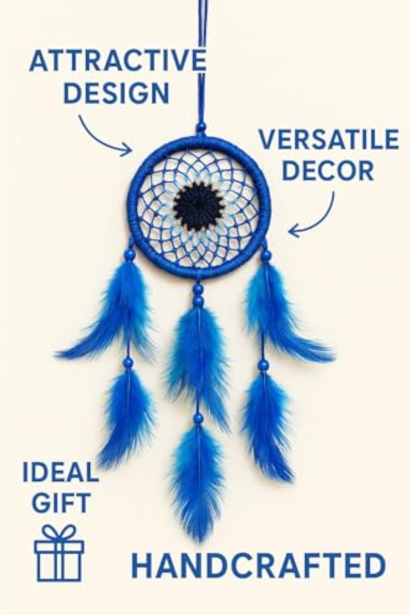 Evil Eye Dream Catcher for Car & Home Decor