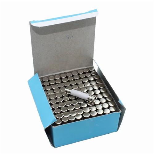 Fusibles en céramique 6x30mm 250V lot de 50 pièces multi-ampérage pour tableau électrique