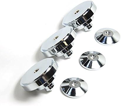 4Sets 28 * 38mm Pure Copper Speaker Cabinet Amplifier Spike Feet Pads Base