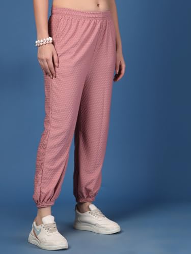 Image of UZARUS Women's Ultra-Soft Baggy Fit /Relaxed Fit Joggers with Side Pockets & Gripped Hem