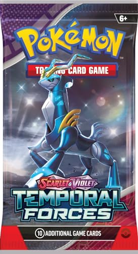 Pokemon 699-85715 Tcg: Scarlet And Violet: Temporal Forces: Elite Trainer Box: Iron Leaves thumb #6