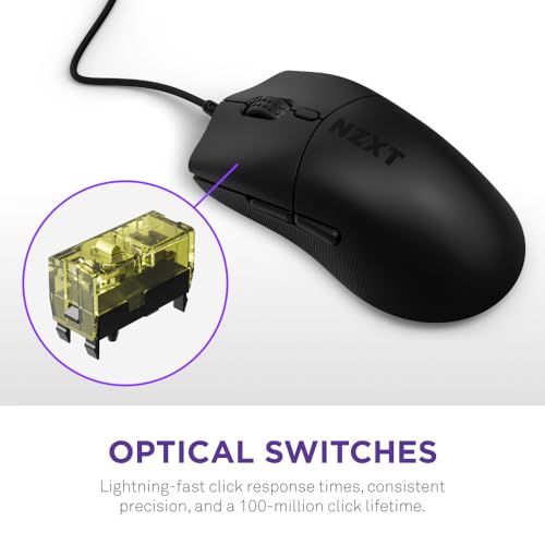 MOUSE GAMER NZXT LIFT 2 SYMM PRETO