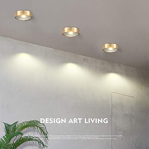 Luces de techo COB para sala de estar con diseño nórdico y montaje en superficie 4