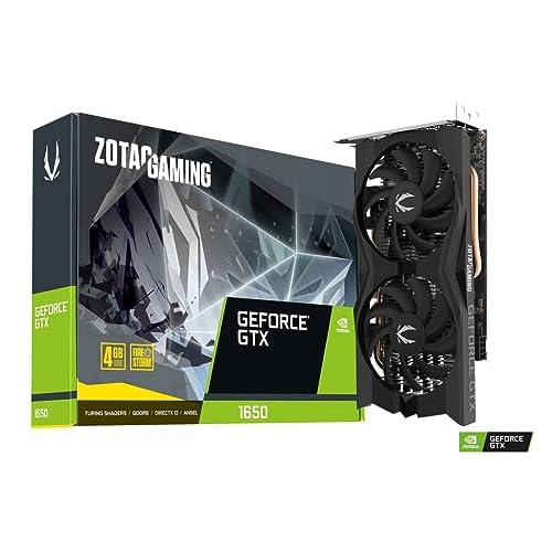 ZOTAC GAMING GeForce GTX 1650 NVIDIA 4 GB GDDR6