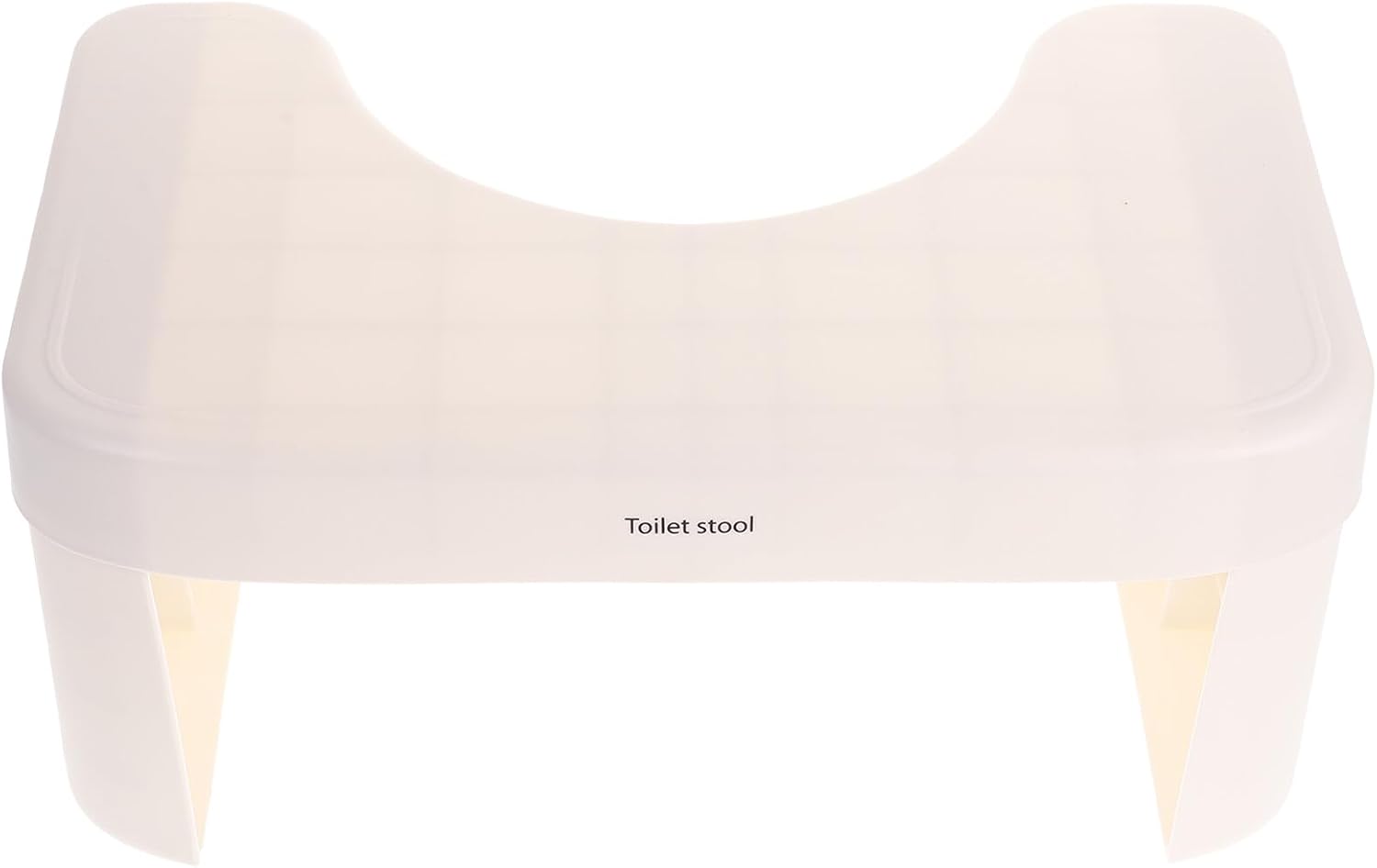 SMASOLO Anti-Skid Toilet Stool Heighten Bathroom Footstool for Healthy Posture Support Stable Step Stool for Seniors Non-Slip Household Potty Chair Accessory