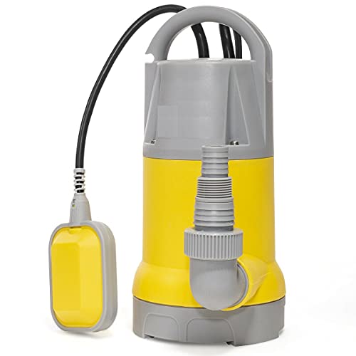 Submersible Sump Pump 1.5HP 3700GPH w/25ft Cord Water Sub Pump Empty Pool Pond NEW ,Jikkolumlukka