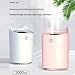 KIXZSAZ Humidificador de aire de capacidad 3L con siete luces LED nocturnas fácil limpiar y desmontar humidificador difusor aceites esenciales Imagen de KIXZSAZ Humidificador de aire de capacidad 3L con siete luces LED nocturnas fácil limpiar y desmontar humidificador difusor aceites esenciales