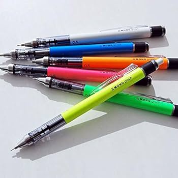 Amazon.com : Tombow Mechanical Pencil, Monograph 0.5mm, Neon