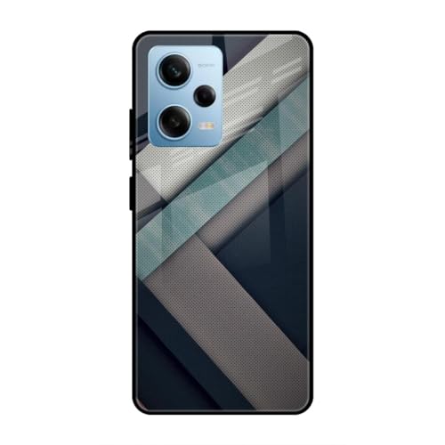 Image of SmashItUp Abstract | Unique Design Designer Printed TPU Metal Case Mobile Back Cover for Redmi Note 12 Pro 5G