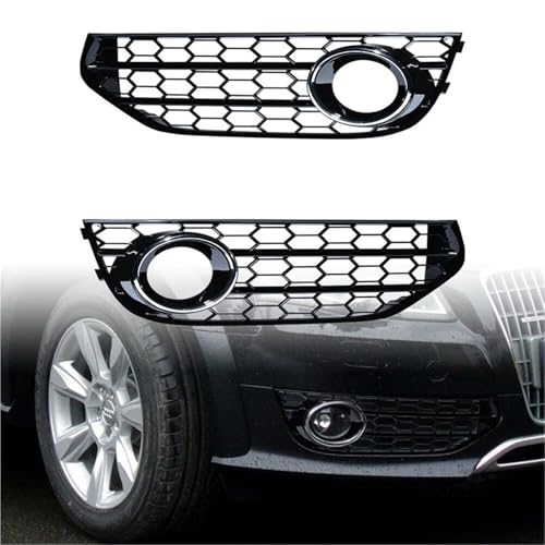 Grille de phares antibrouillard avant nid d'abeille A4 B8 2009-2015 - 4