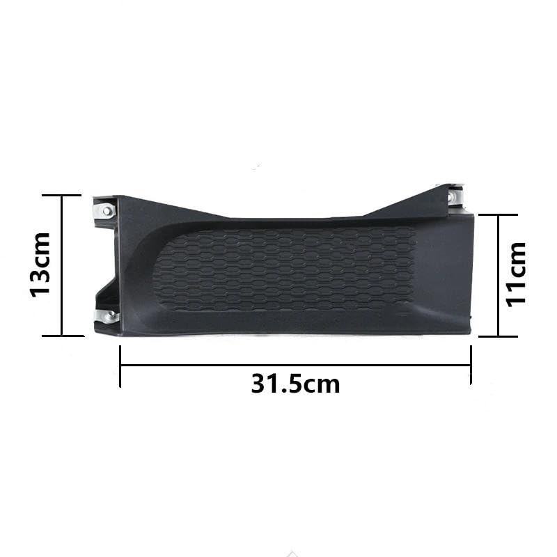 Cadre de phare anti-brouillard Dodge Ram 1500 finition calandre gauche premium - 5