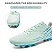 Imagen de DimaiGlobal Botas de Fútbol Hombre Zapatos de Fútbol con Tacos Altos para Césped Natural e Indoor Antideslizantes para Entrenamiento y Fútbol Sala Zapatillas de Fútbol 41EU Azul