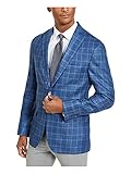 Lauren Ralph Lauren Men's Classic-Fit Neat UltraFlex Sport Coats (Bright Navy, 42R)
