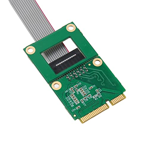 Mini PCIe Tarjeta Controladora de Red 10/100/1000Mbps Adaptable RJ45 LAN NIC para Computadora de Escritorio, PCB Dividida para Ranuras de Altura Completa o Media miniatura 4