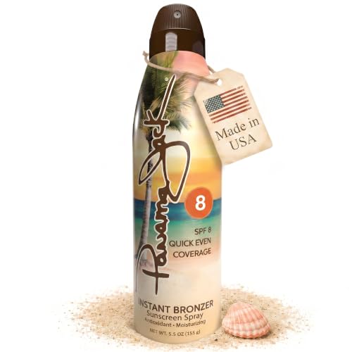 Image of Panama Jack Instant Bronzer Sunscreen, SPF 8, 5.5 OZ (Pack of 1)