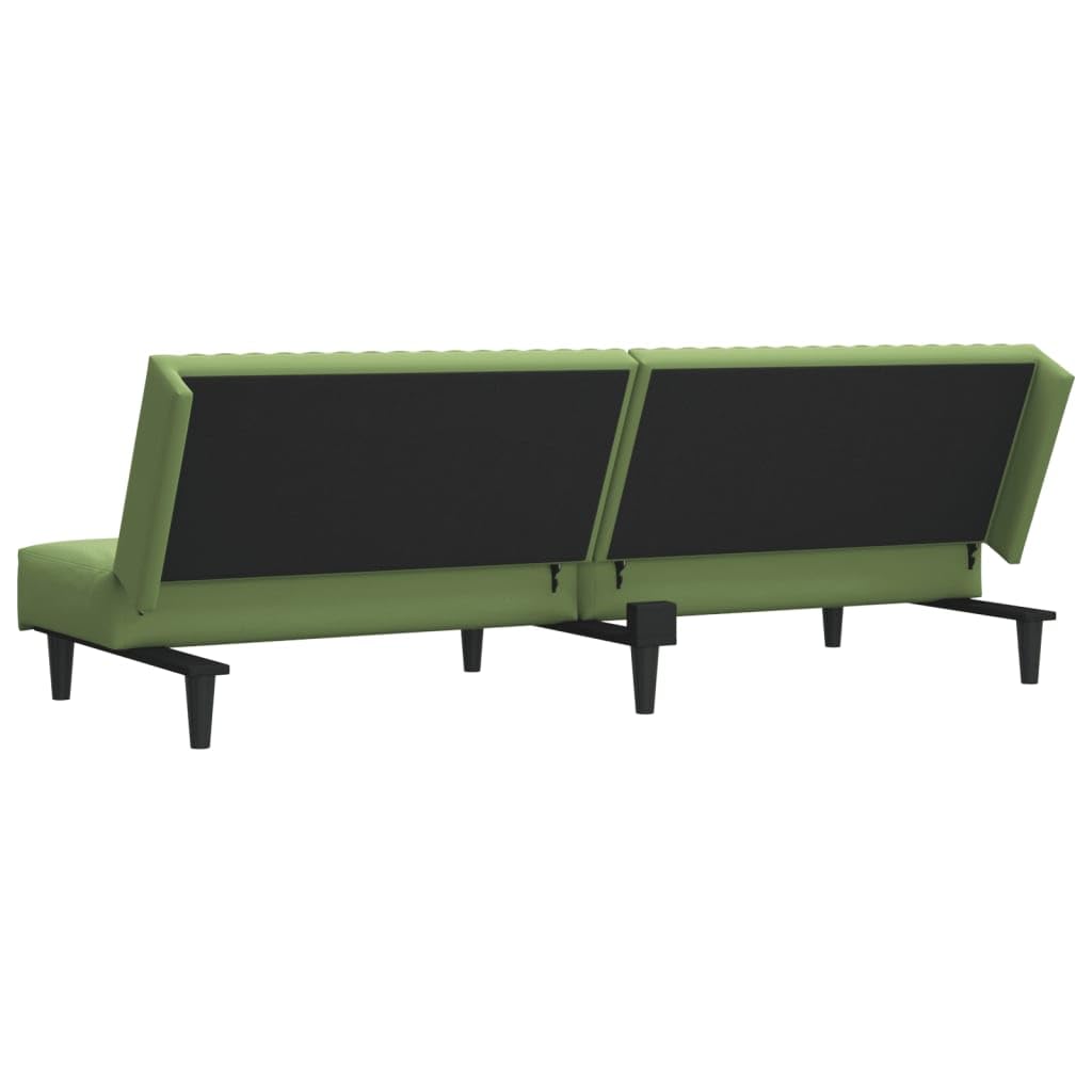 sofás de Dos plazas,Sofa 120 cm,Sofa Cama Dos plazas,Sofá Cama de 2 plazas Terciopelo Verde claroAdecuado para salón, Dormitorio