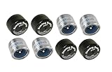 Bearing Buddy (4) 1.980 Boat Trailer Genuine Stainless Steel with Protective Bra & Auto Check Wheel Center Caps 1980A-SS 42204 (2 Pairs)