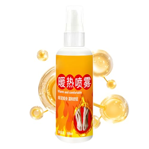 Calentadores de Pies para Hombres - 100ml Productos De Calefacción De Piernas Auto-Calcente,Niebla Caliente para Mollets,para el Hogar Estudios Pesca Viaje Deporte Mañana Viajes Lectura