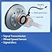 AcornTech ABS Wheel Speed Sensor Front Left/Right - Compatible with Dodge 09-20 Journey/Avenger 2009-2020 Chrysler 200/2007-2010 Sebring Replace#ALS2408 ALS2410