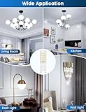 QOJUX 3.2W G9 Led Bulbs Cool White, Energy Class C, 34 LEDs 520LM G9 Bulb Equivalent to 50W Halogen, 6000K AC 220-240V No Flicker Non-Dimmable Energy Saving Light Bulbs for Home Lighting Decor 5 Pack - Image 7