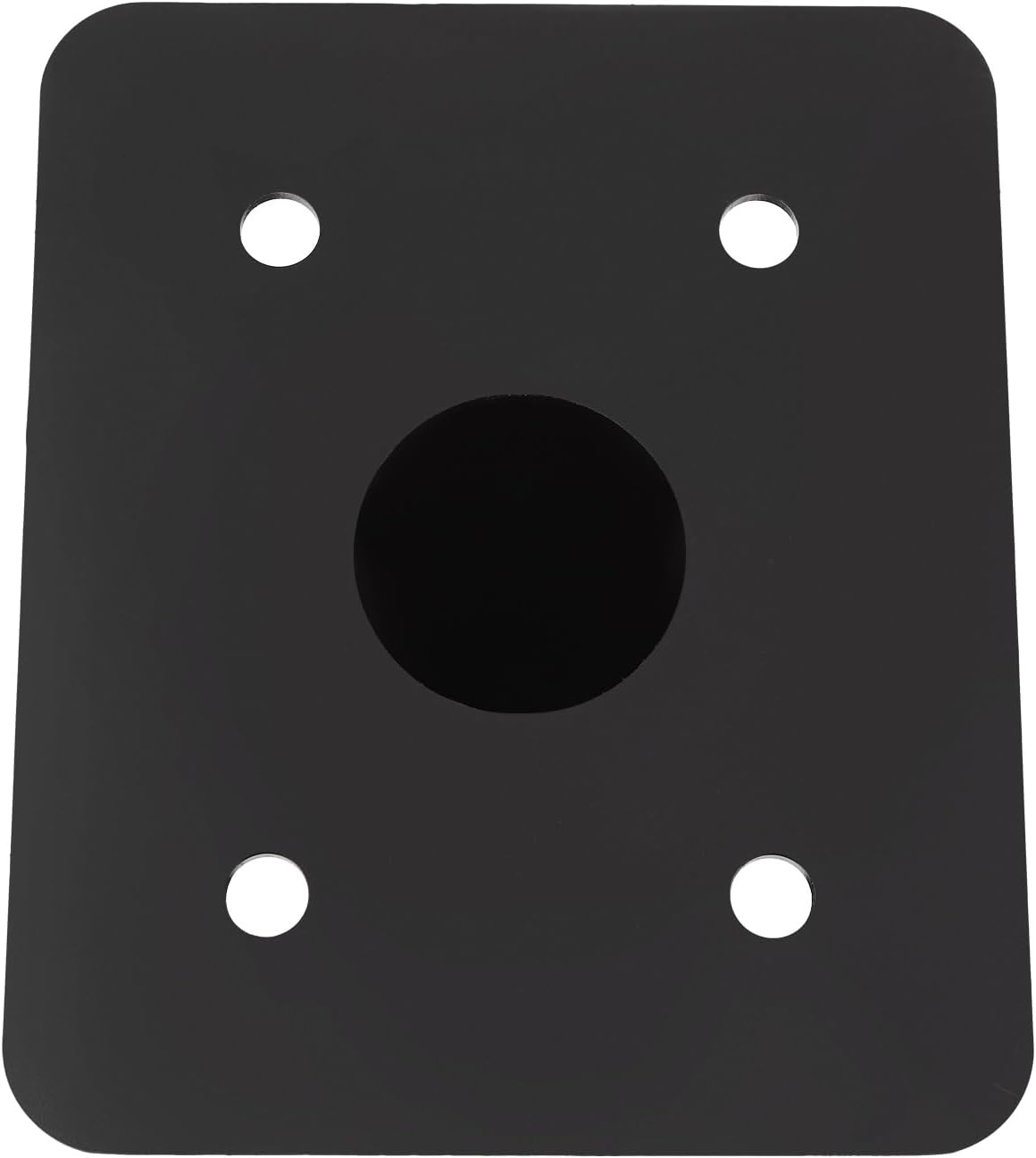 15" Adjustable Cushioned Fifth 5th Wheel Hitch, for RV Camper Trailer Fifth Wheel to Gooseneck Coupler Towing Adapter
