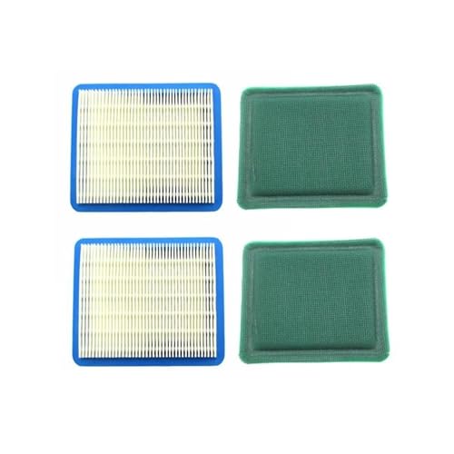 Filtre à air pour tondeuse 491588S double filtration pour préserver le moteur thermiques