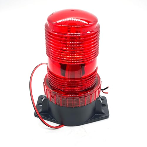 1PC 12-24V 48V 60V 80V 30 LED High Power Emergency Warning Flash Strobe Light Beacon for Forklift Truck School Bus Red