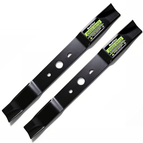 BeadChica 20" Mower Blade 25022 for Greenworks/Kobalt 20inch and 21inch Mowers 25112 Lawnmower Blade Replacement Parts (2 Pack)