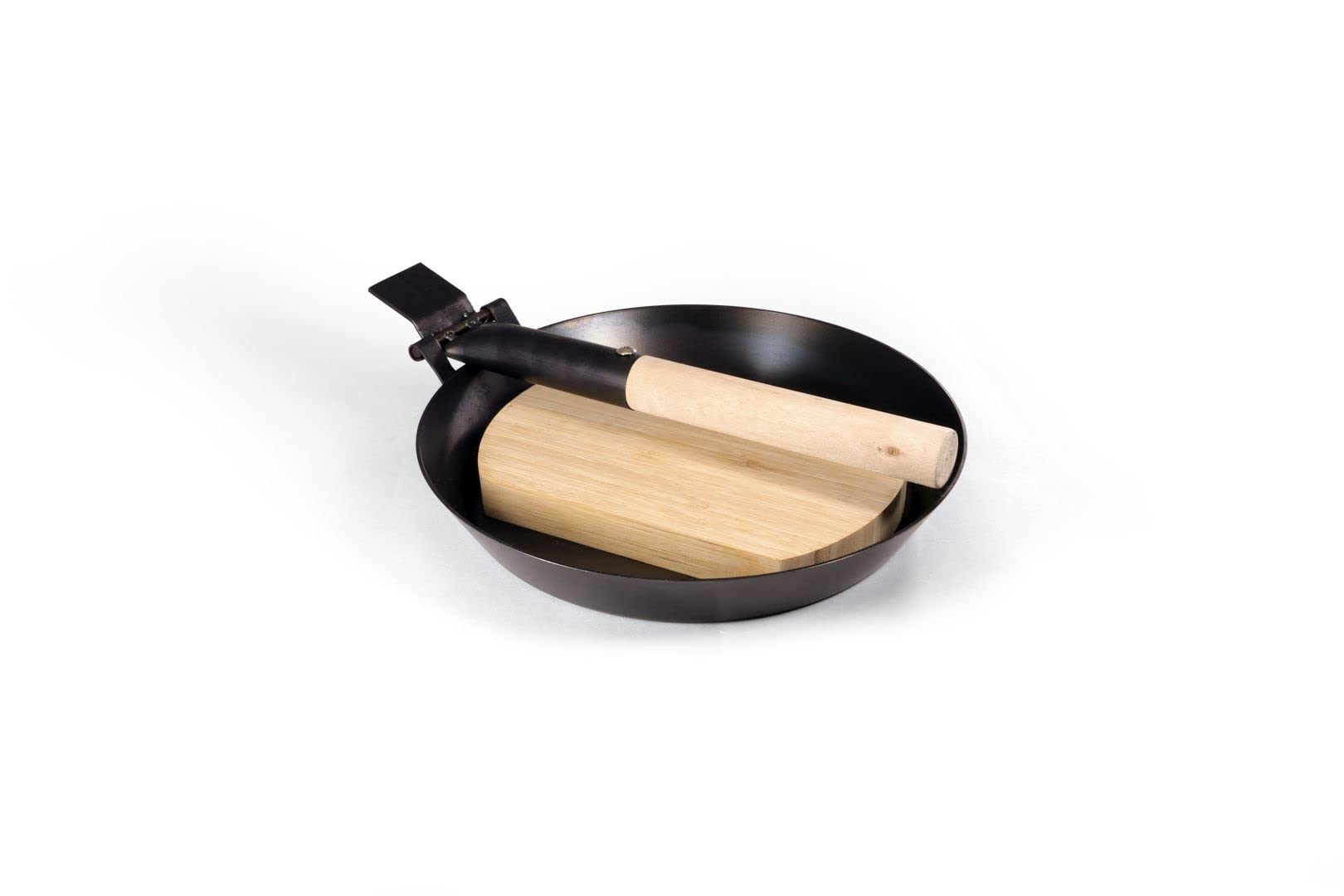 Origin Outdoors Dammal Poêle Multifonction Unisexe, Noir, Ø 24 cm